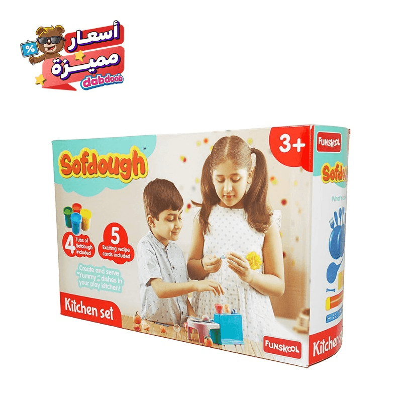 Funskool Sofdough Kitchen Set