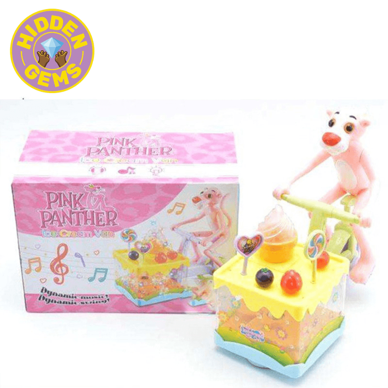 تويو عربة آيس كريم النمر الوردي