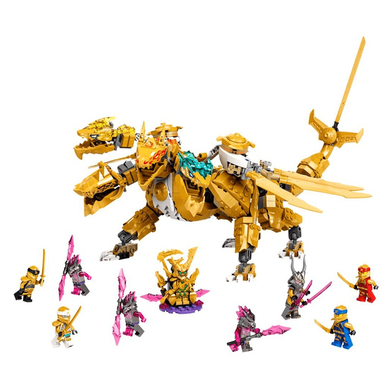 LEGO Ninjago Lloyds Golden Ultra Dragon Building Set