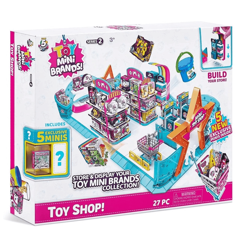 Mini Brands 5 Surprise Toy Shop Playset