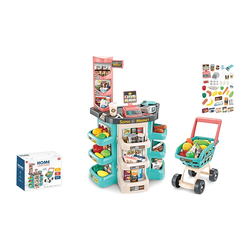 مجموعة طاولة السوبر ماركت متعدد الوظائف