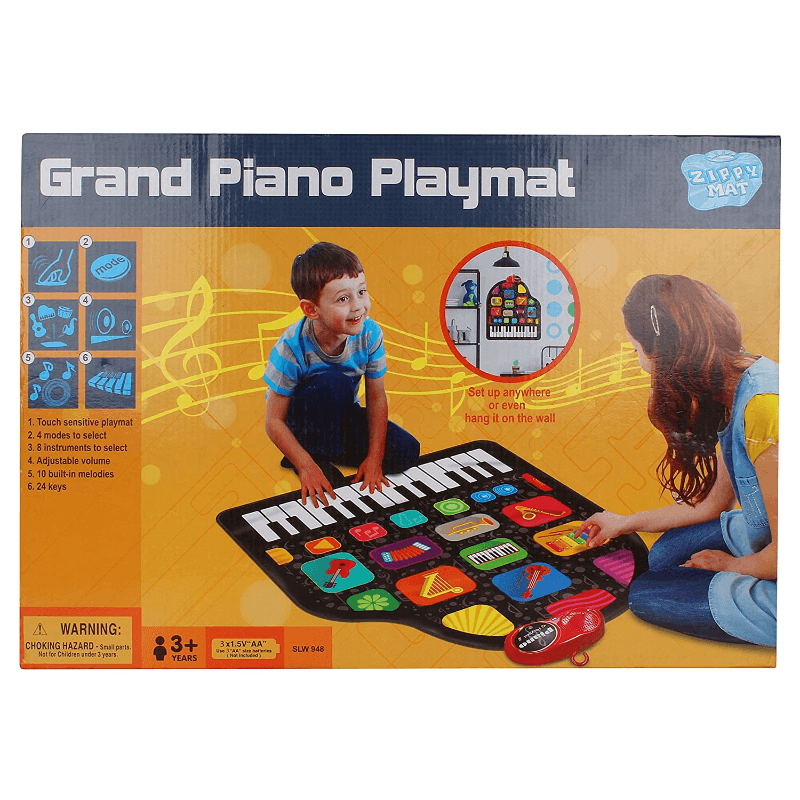 Grand Piano Playmat for Kids