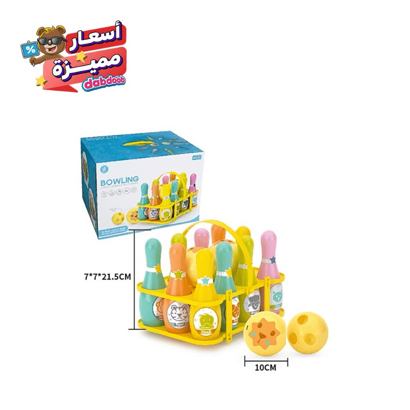 Bowling Balls Play Set - Animals