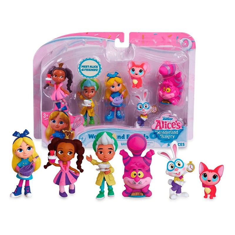 مجموعة شخصيات أليس ووندرلاند بيكري