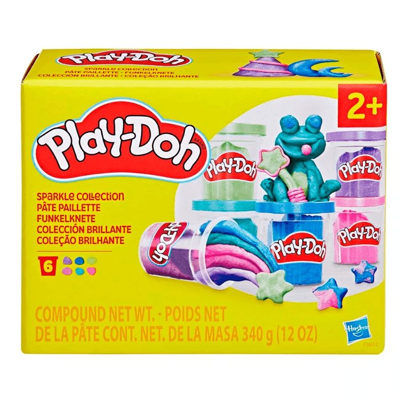 Play-Doh Sparkle Collection - 6 Pcs