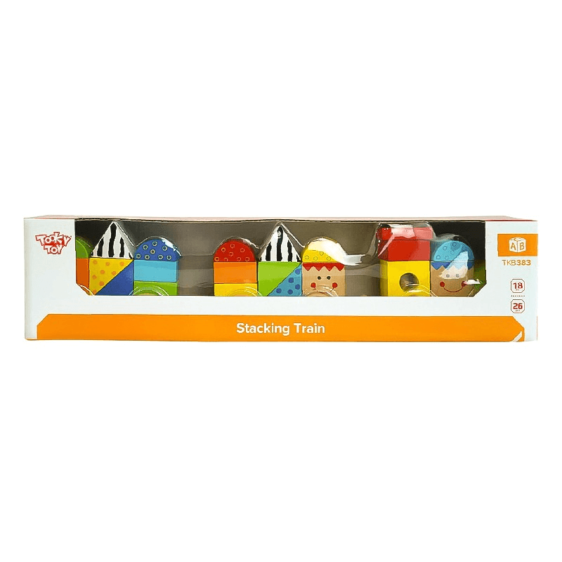 Colorful Stacking Train 26 Pcs