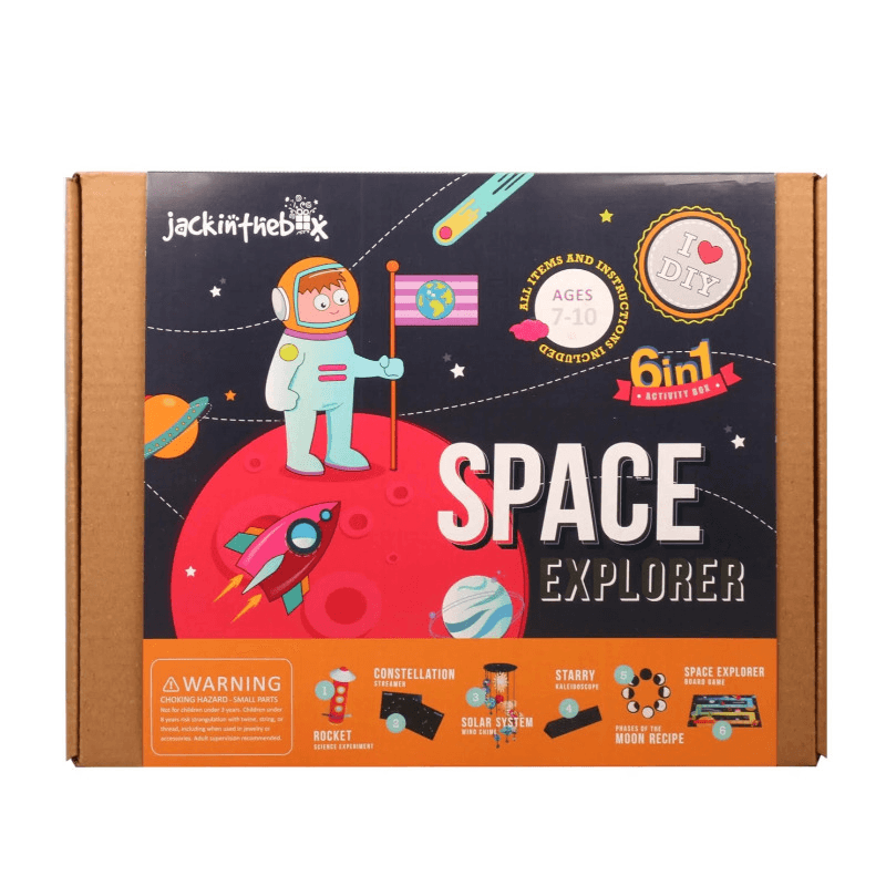 إستكشاف الفضاء - صندوق الحرف اليدوية 6 في 1