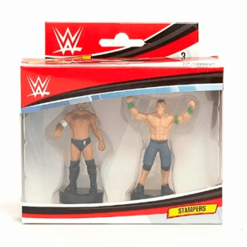 دبليو دبليو أي مجسمات شخصيات المصارعة الحرة ( عبوة من قطعتين ) - متنوع