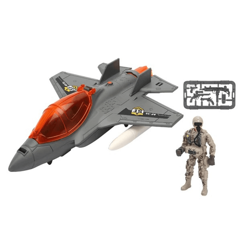 Playset Soldier Force Air Hawk Attak Plane