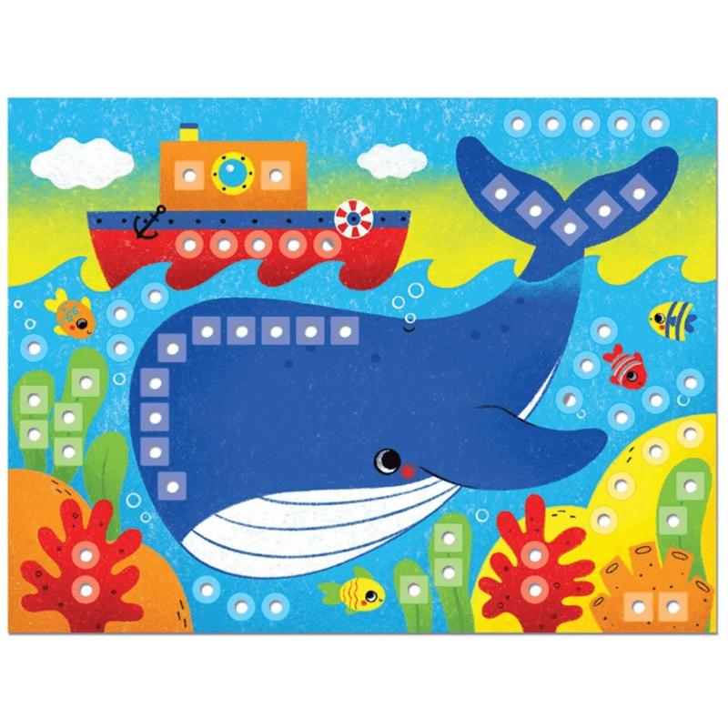 Quercetti Fanta Color Mosaic Animals - 180 dlg