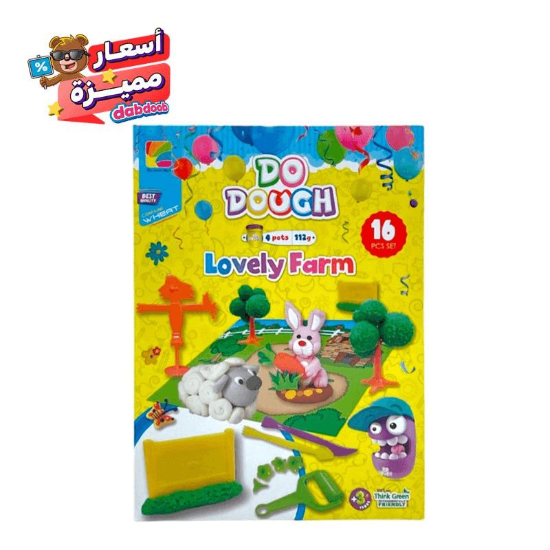 Do Dough Lovely Farm Playset 16 Pcs