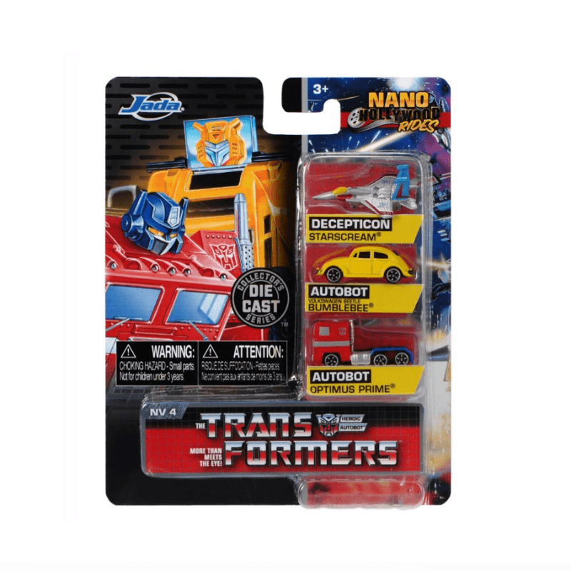 جادا - لعبة هوليوود رايدز نانو عبوة من 3 قطع - متنوع