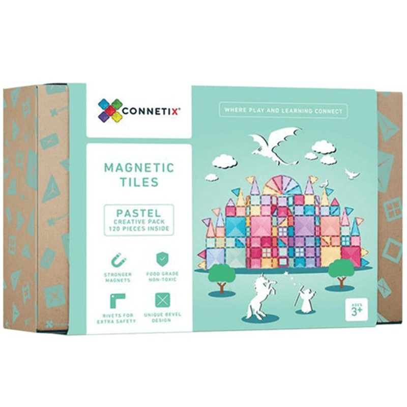 كونتكس - مجموعة كتل البناء المغناطيسية 120 قطعة
