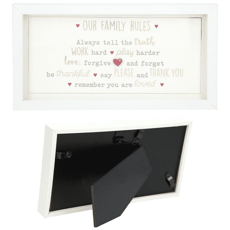 توب مودل - إطار خشبي للصور بعبارات جميلة - كبير