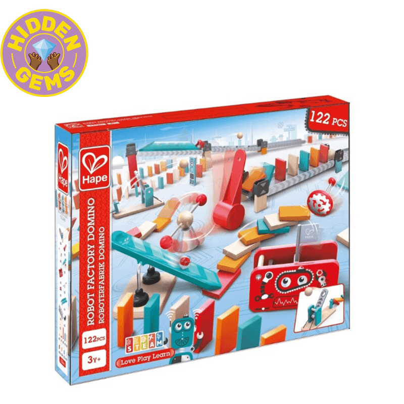 هيب - لعبة دومينو مصنع الروبوت