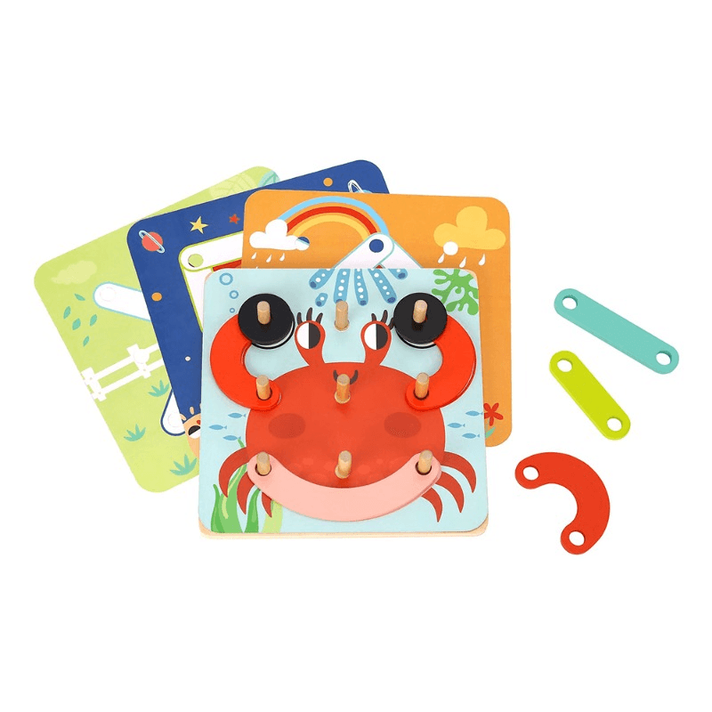 Tooky Toy My Learning Puzzle Set - 24 Pcs