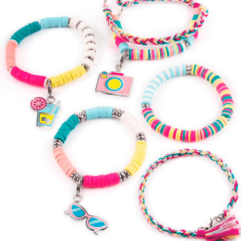 Make It Real Summer Vibes Heishi Bead Bracelets