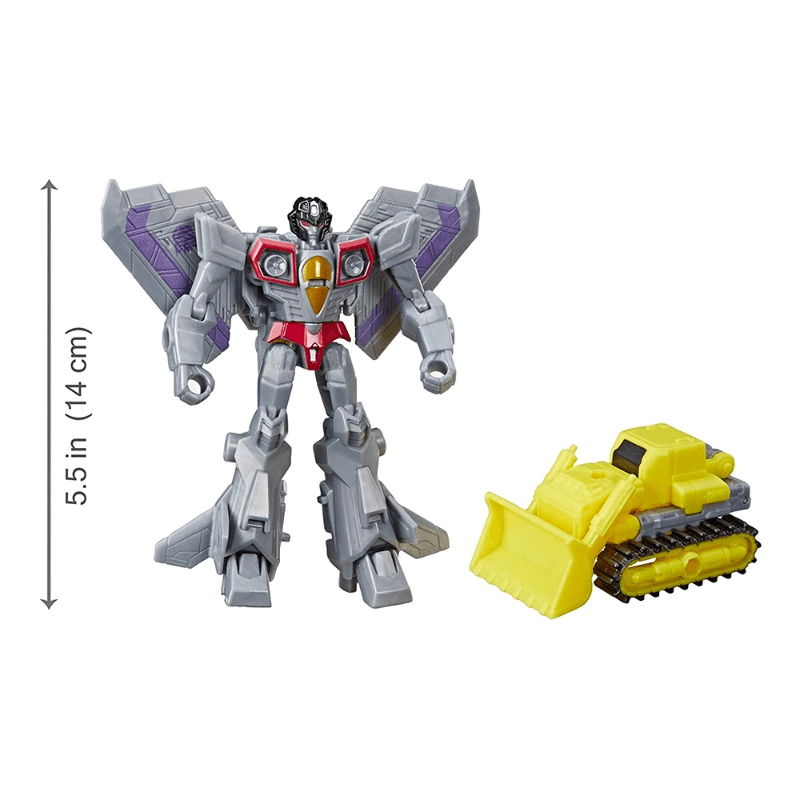 Transformers Cyberverse Starscream and Demolition Destroyer 10 cm