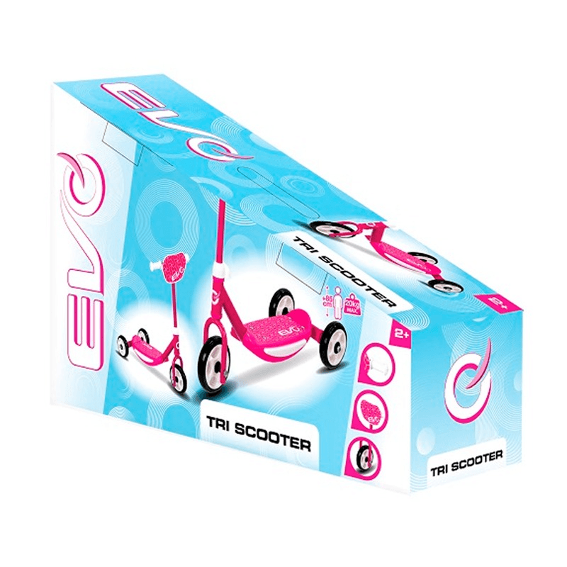 Evo 3 Wheel Scooter - Pink