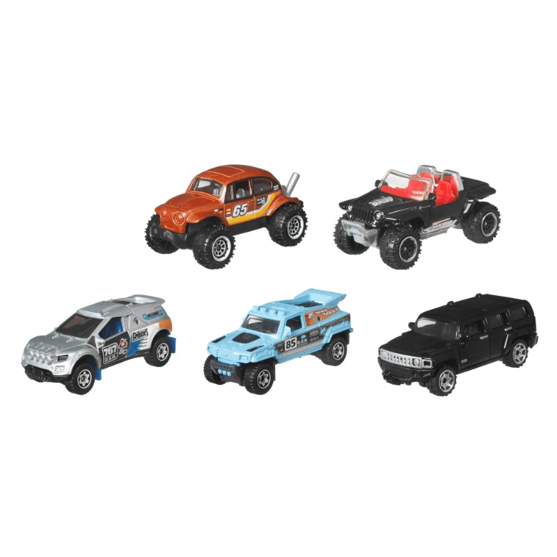 Matchbox Diecast 5-Pack - Multishapes