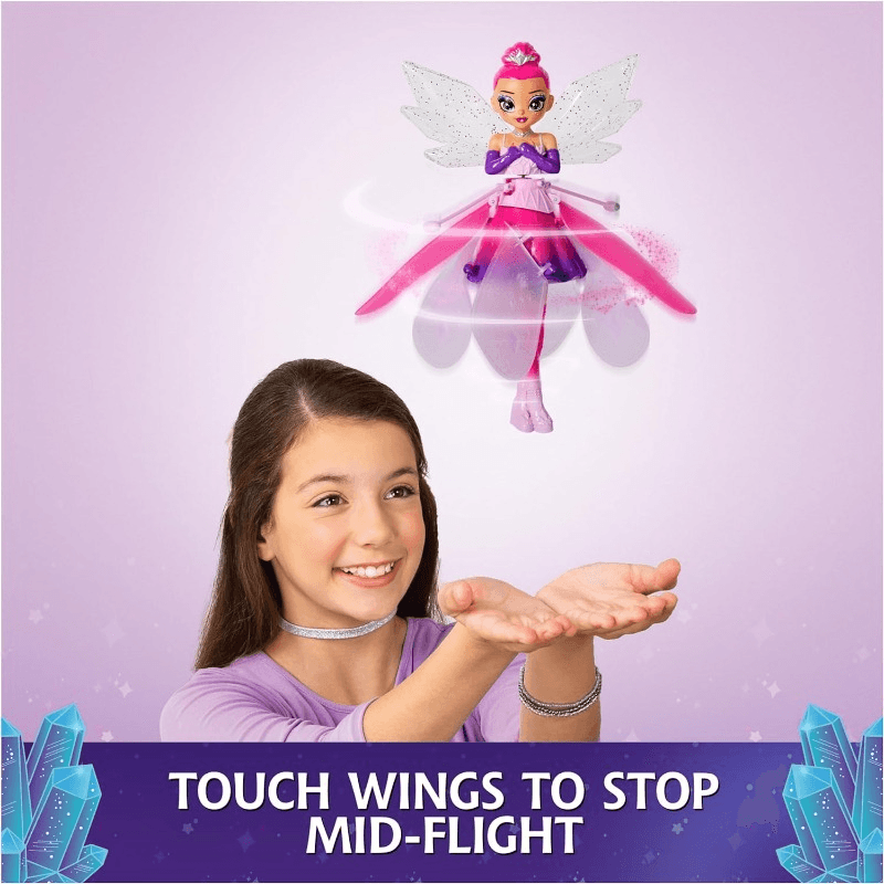 Magical Flying Toy Doll with Crystal Wings