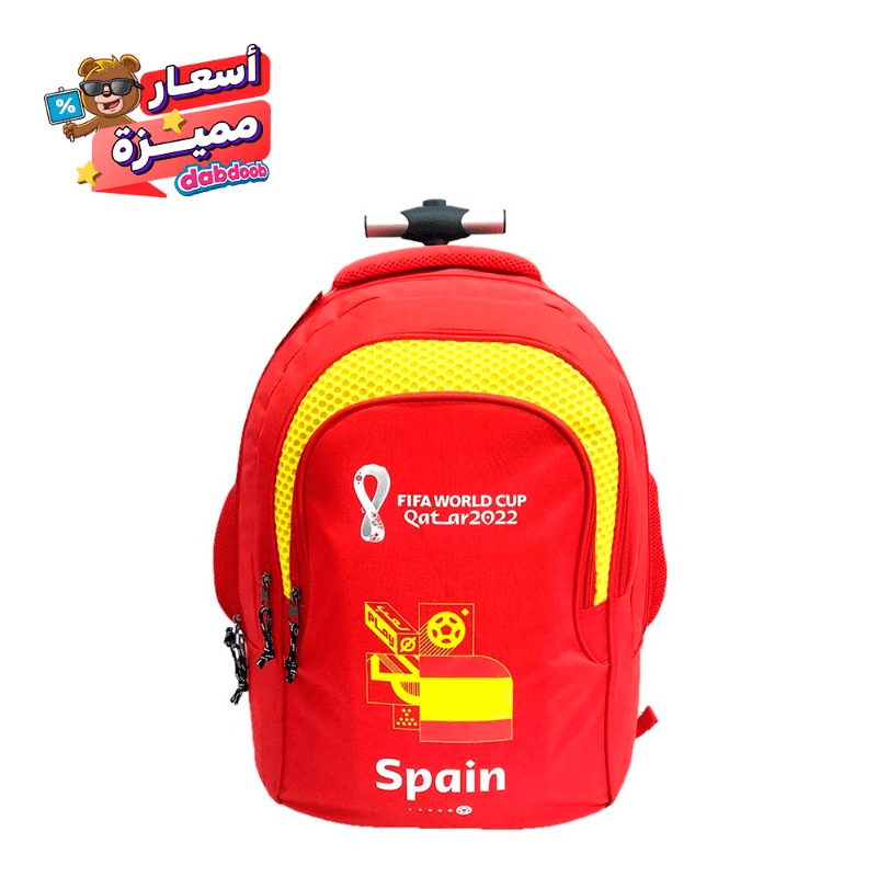 فيفا 2022 - حقيبة ظهر بعجلات 45 سم - أسبانيا