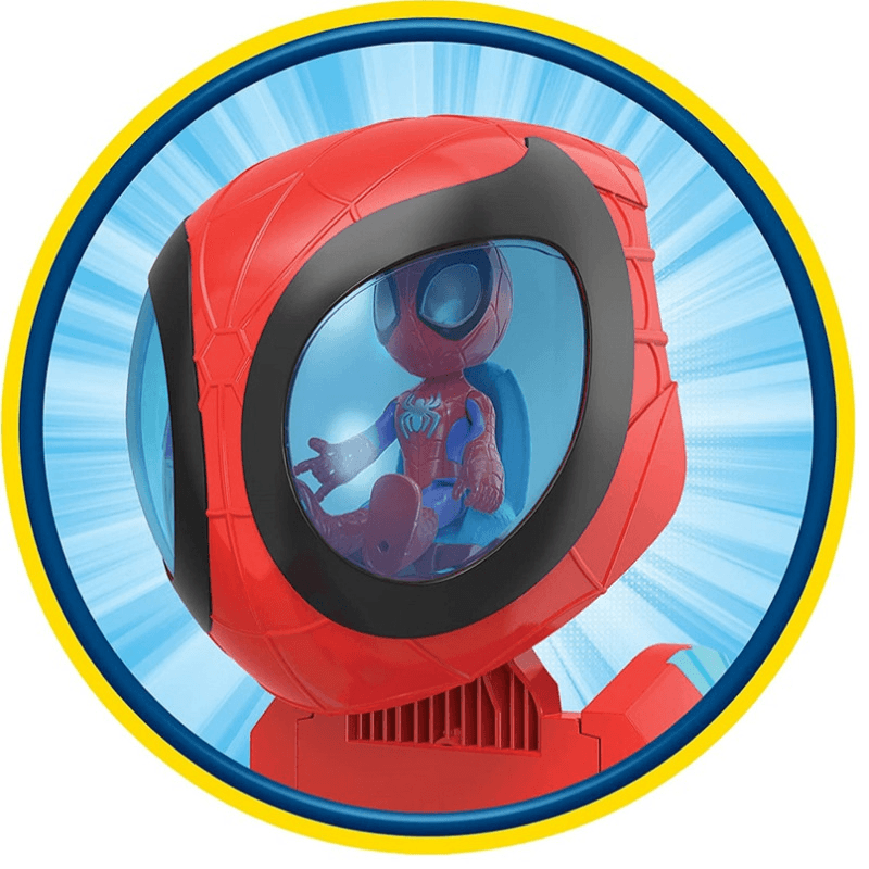 Marvel Spider Crawl-R 2-in-1 Deluxe Headquarters Set