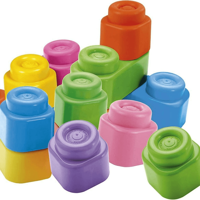Clementoni - Baby Soft Blocks (12-Piece)