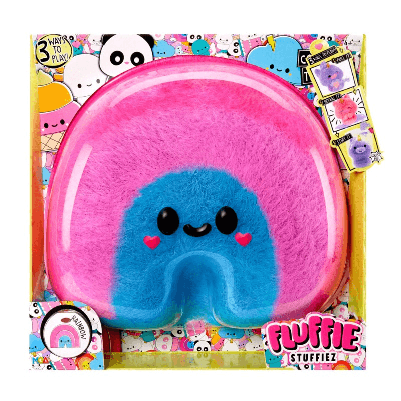 Fluffie Stuffiez Series 1 Plush Large - Rainbow