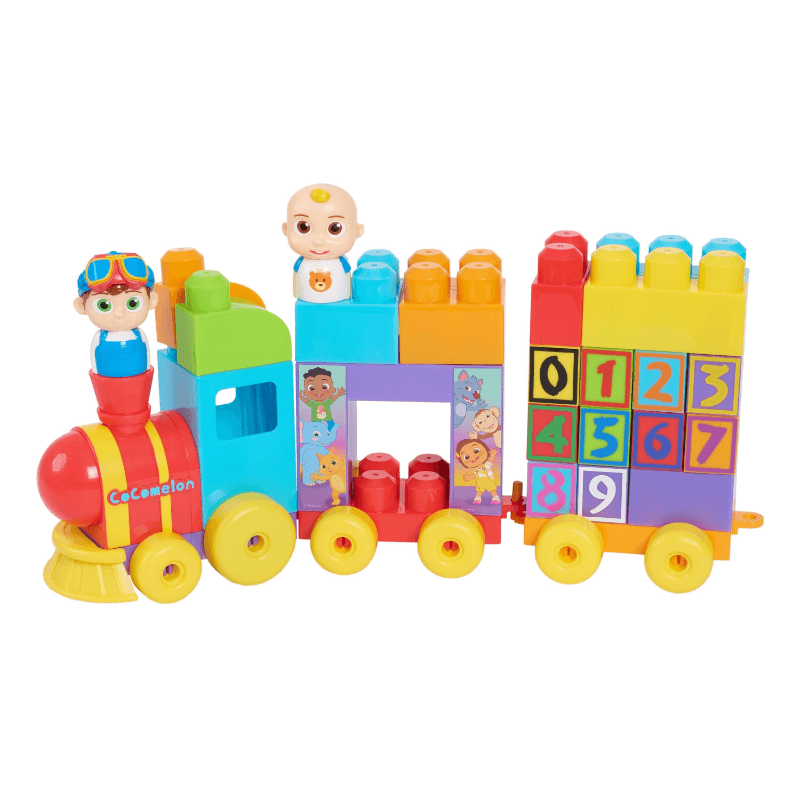 Cocomelon Stacking Train With Cocomelon Figures