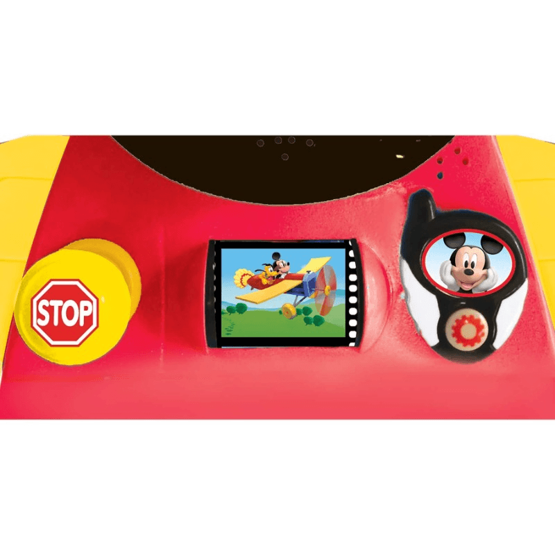 Kiddieland Toys Disney Mickey Mouse Airplane Light and Sound Ride-on