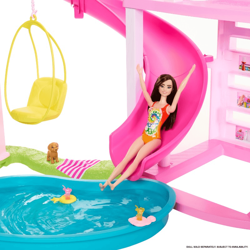 Barbie Dreamhouse with 75 Pieces