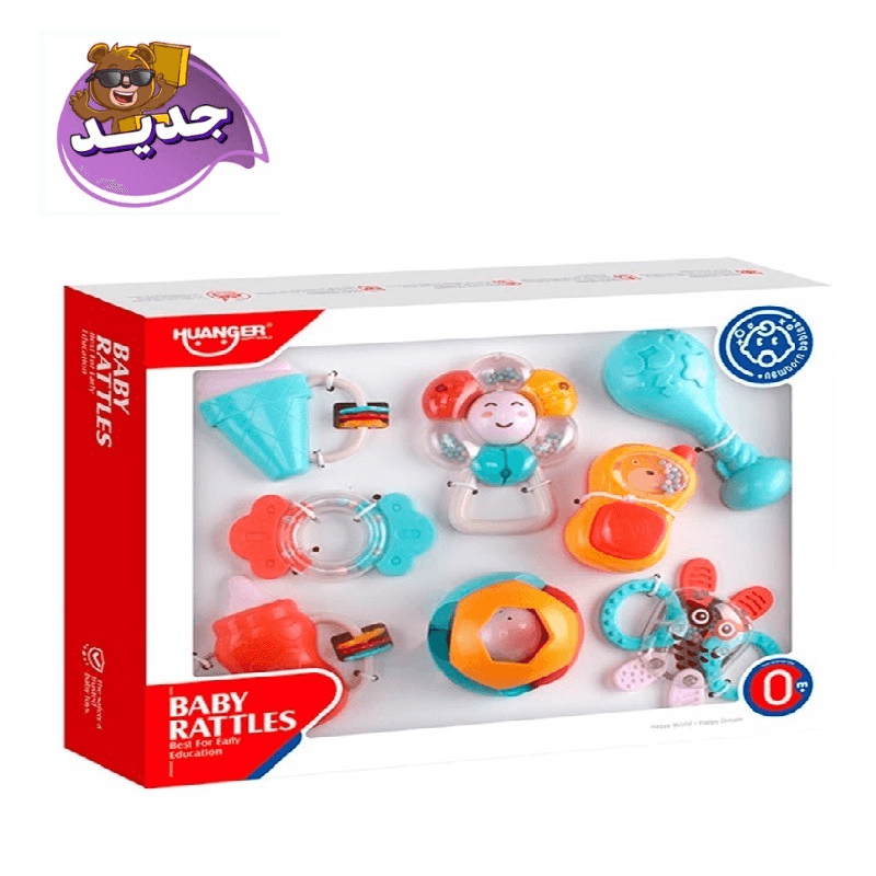 Huanger Baby Rattles 8 Pcs