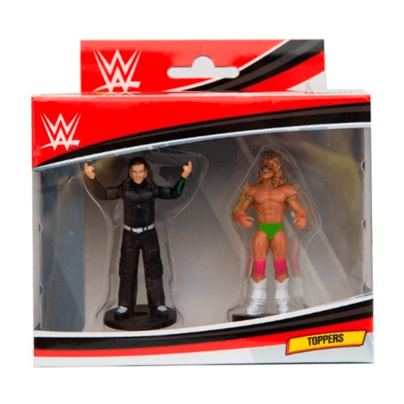 دبليو دبليو أي مجسمات شخصيات المصارعة الحرة ( عبوة من قطعتين ) - متنوع