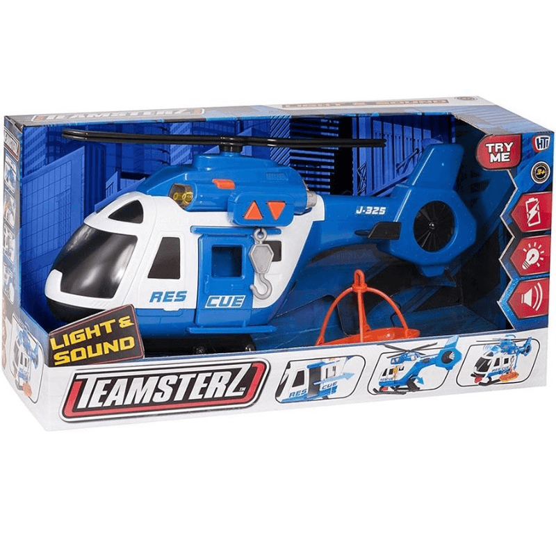 Teamsterz Large Light And Sound Rescue Helicopter