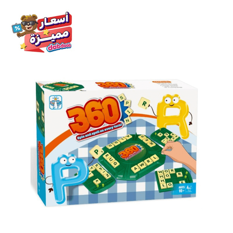 360 Spin And Spell Game