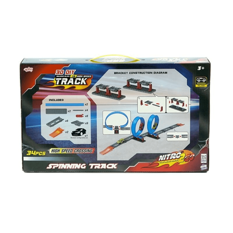 Nitro2Go Spinning Track - 34pcs