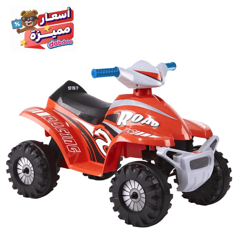 رول بلاي - دراجة ميني كواد رباعية العجلات لون أحمر