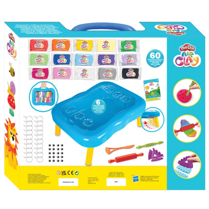 Play-Doh Lap Desk Air Clay Table Set