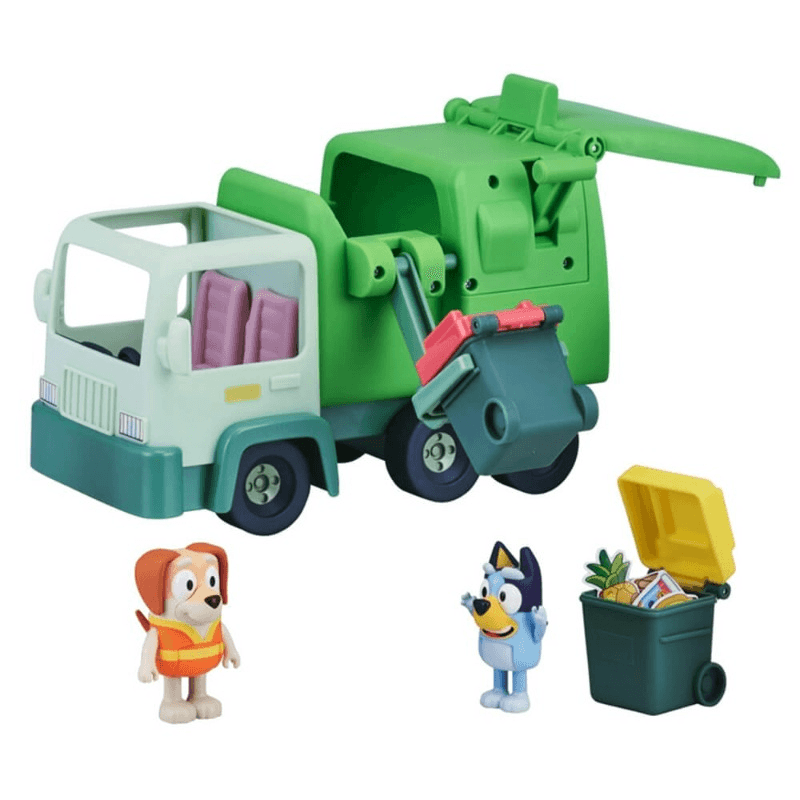 Bluey Garbage Truck Playset