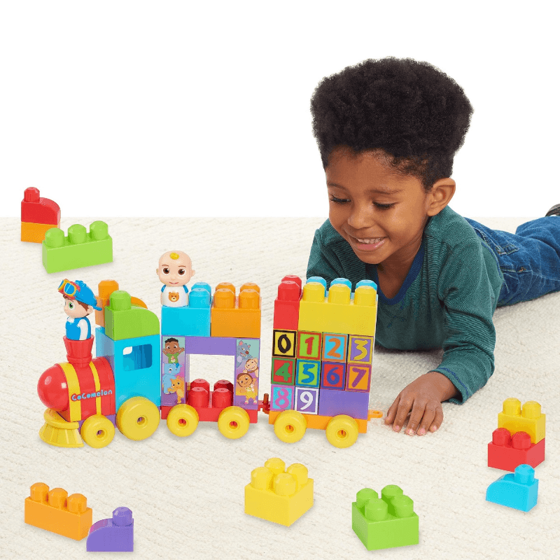 Cocomelon Stacking Train With Cocomelon Figures