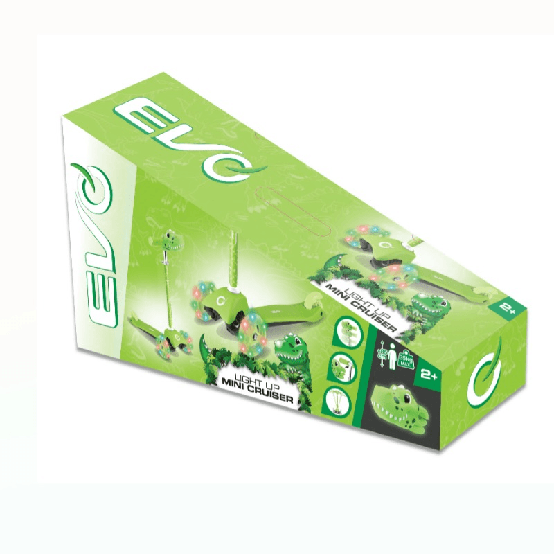 Evo Dino Light Up Mini Cruiser