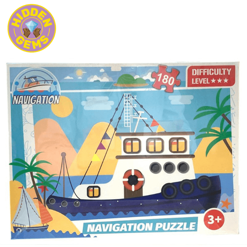 لغز القارب 180 قطعة