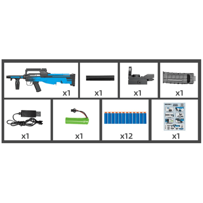 Groza Electric Continuous Soft Bullet Emitter