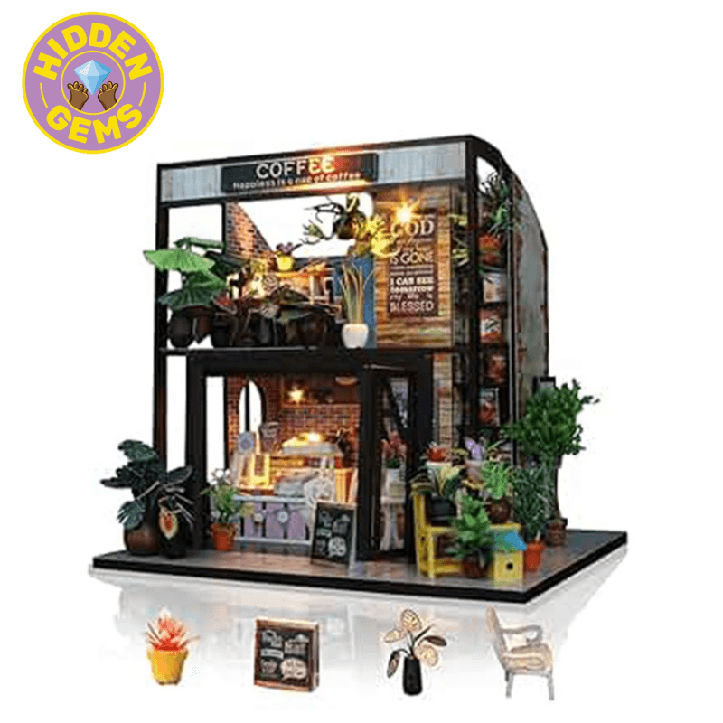 سلسلة تجميع نماذج - مقهى السفر عبر الزمن (بغطاء أكريليك)