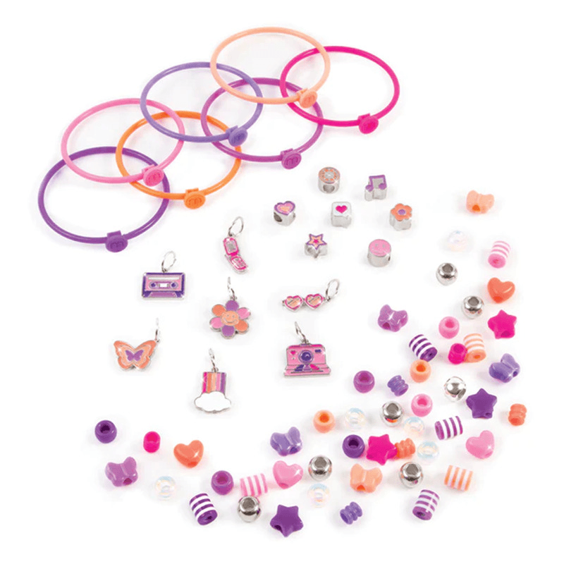 Make it Real Fashion Beaded Bangle Bracelets