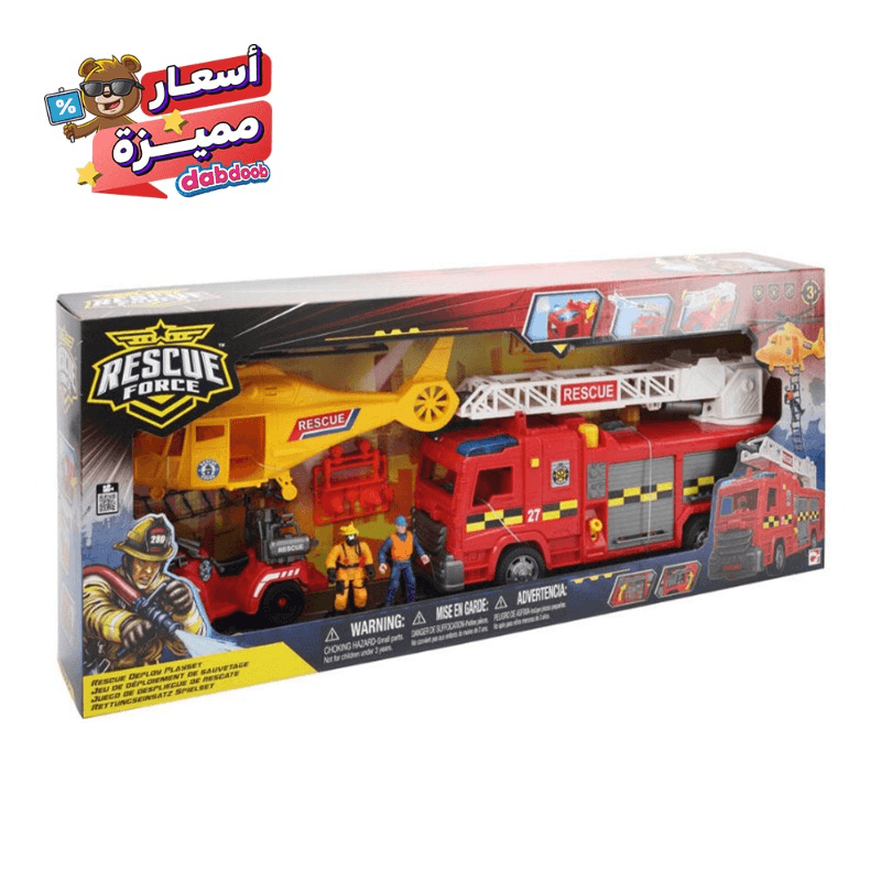 Rescue Force Emergency Team Playset