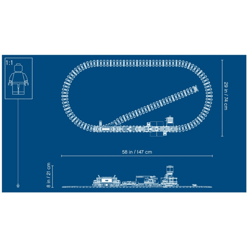 LEGO City Cargo Train Building Set 60198