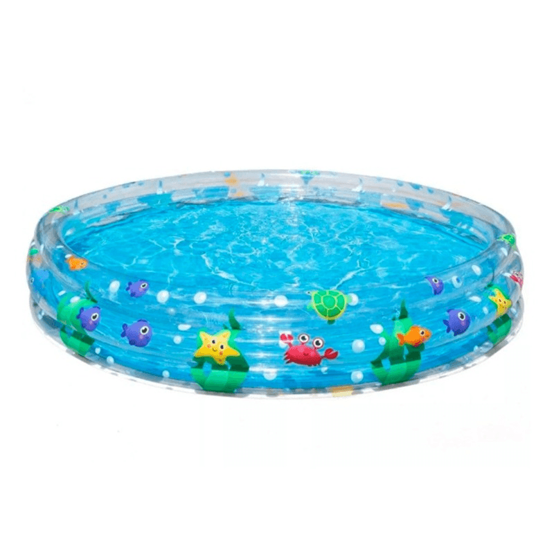 بست واي - مسبح ثلاثي الحلقات بتصميم الأسماك