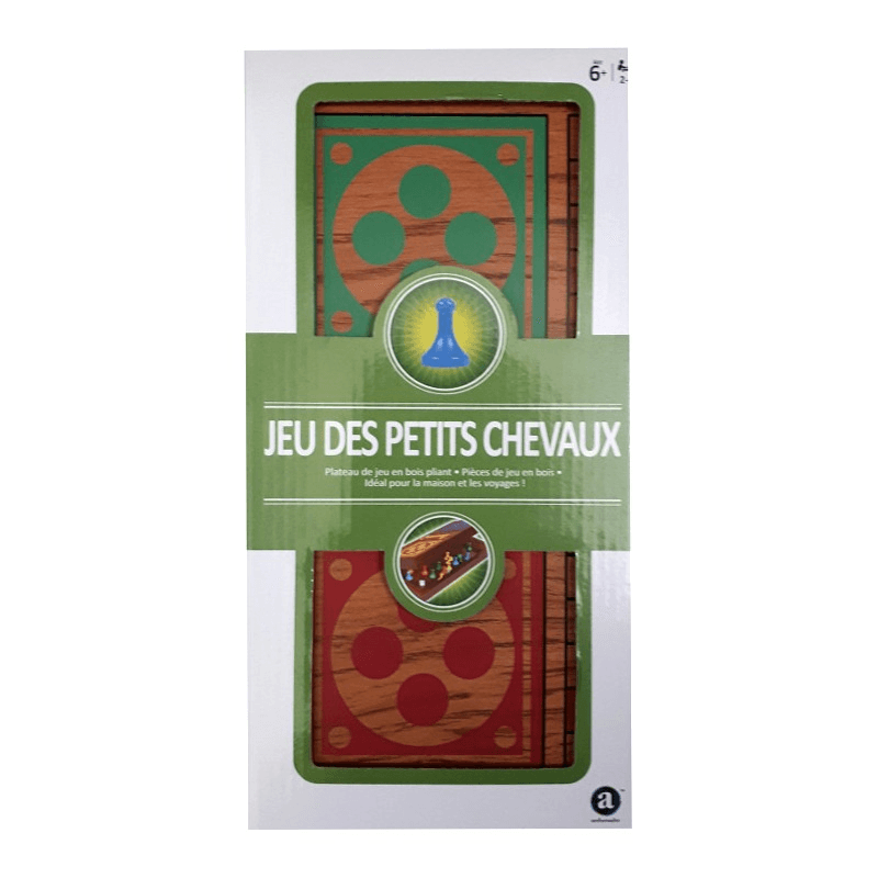 مارشانت امبسادور - مجموعة لودو الخشبية القابلة للطي